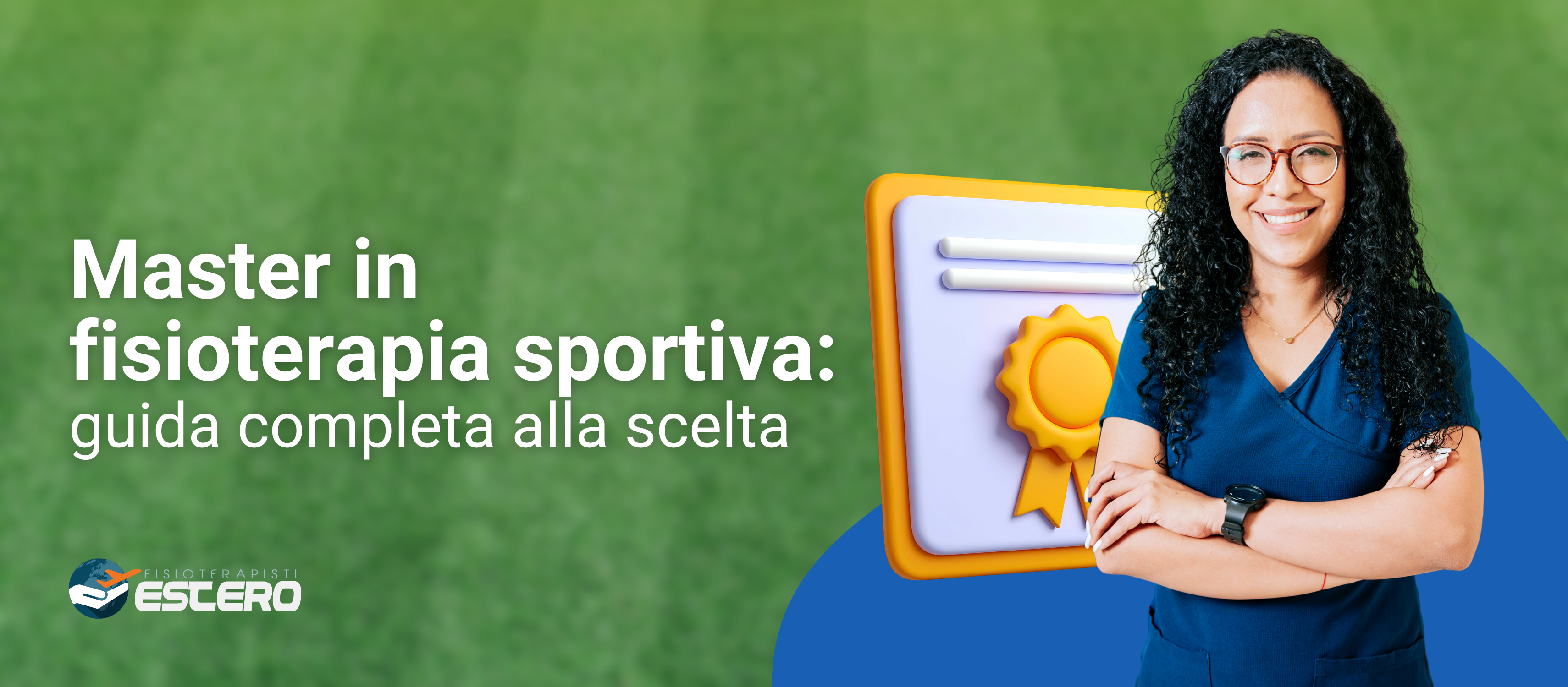 Fisioterapista durante un master in fisioterapia sportiva
